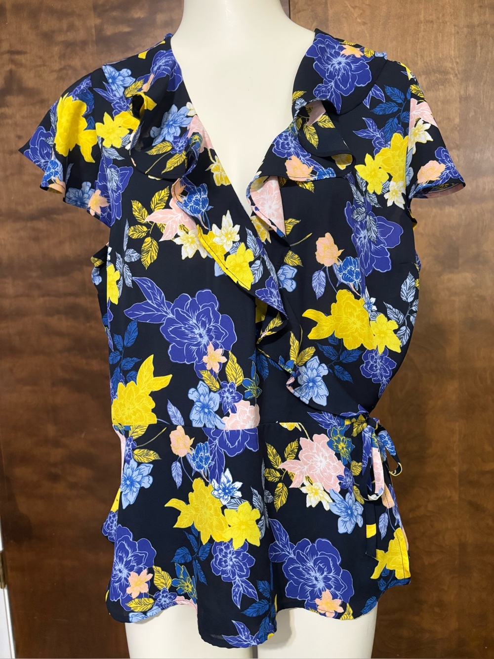 Banana Republic Wrap Around Blouse